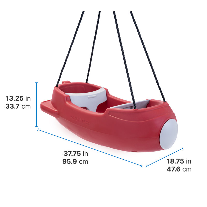 Step2 Rocket Swing for Two Outdoor Swing for Toddlers & Reviews